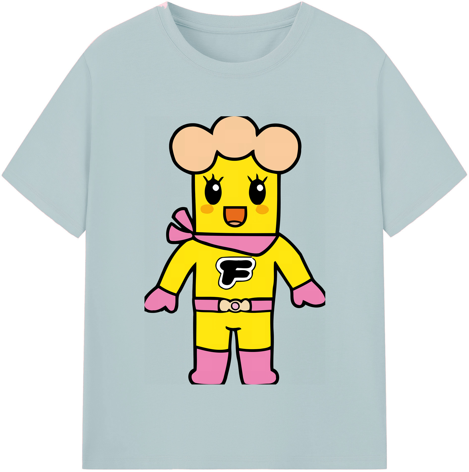 （画像用） アンパンマン Anpanman 綿100％半袖Tシャツ（フロントプリント）